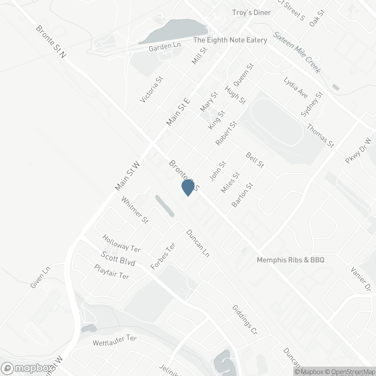 100 BRONTE STREET S, Milton, Ontario L9T 1Y8